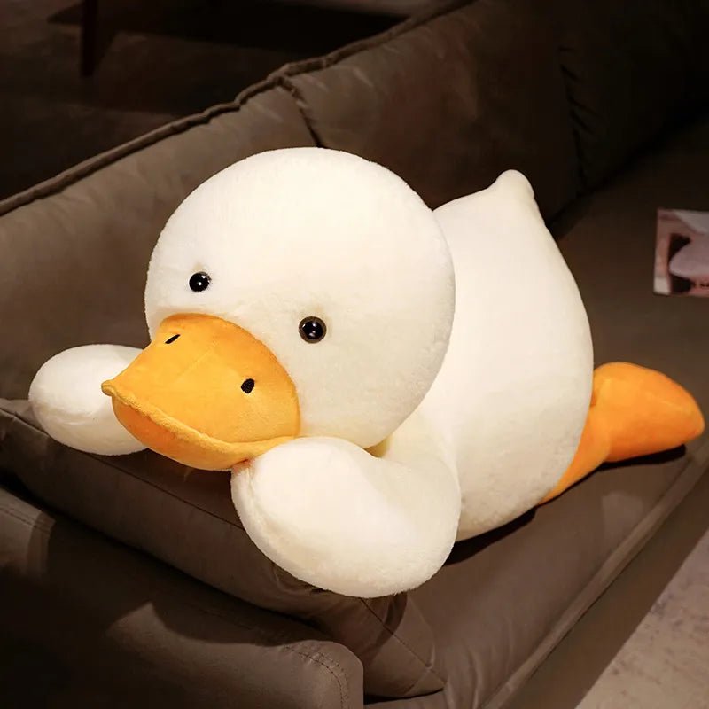 Plush Jumbo White Duck, 2-3.3' | 60-100 cm Plushie Produce