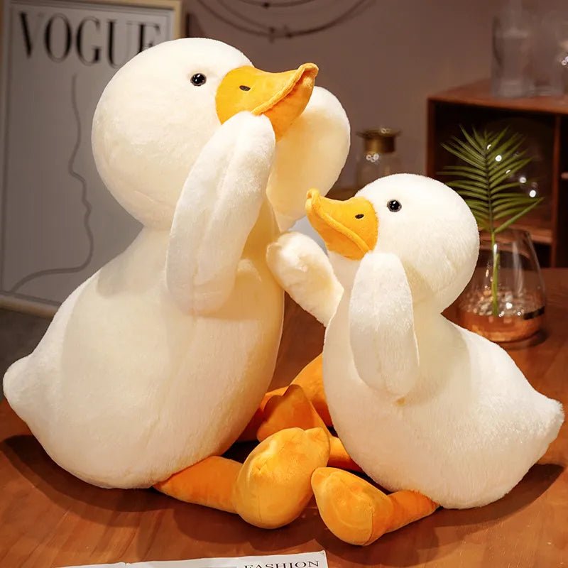 Plush Jumbo White Duck, 2-3.3' | 60-100 cm Plushie Produce