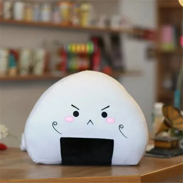 Kawaii Onigiri Plushie, 8"-14" | 20-36 cm