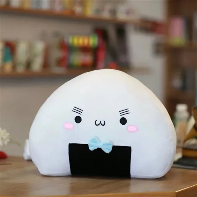 Kawaii Onigiri Plushie, 8"-14" | 20-36 cm