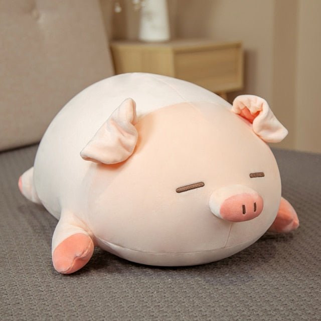 Plush Large Pink Squishy Pig, 1.3-2.6' | 40-80 cm Plushie Produce