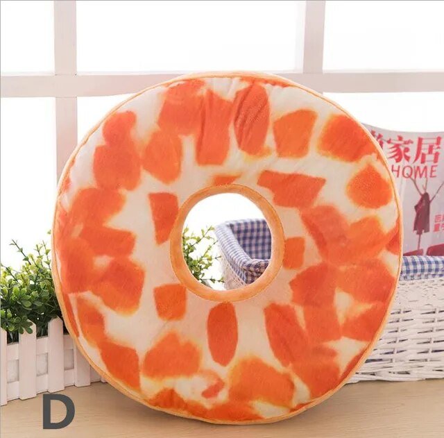 Peluş Büyük Gerçekçi Donut, 20 Donut Tarzı, 16" | 40 cm