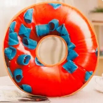 Gấu bông Bánh donut lớn thực tế, 20 kiểu bánh donut, 16" | 40cm