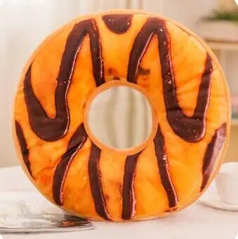 Pelúcia Grande Donut Realista, 20 Estilos de Donut, 16" | 40 centímetros