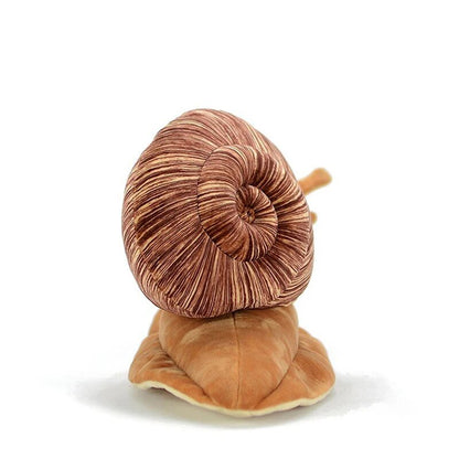 Caracol terrestre realista grande de peluche, 16" | 40 centímetros