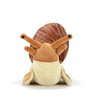 Caracol terrestre realista grande de peluche, 16" | 40 centímetros