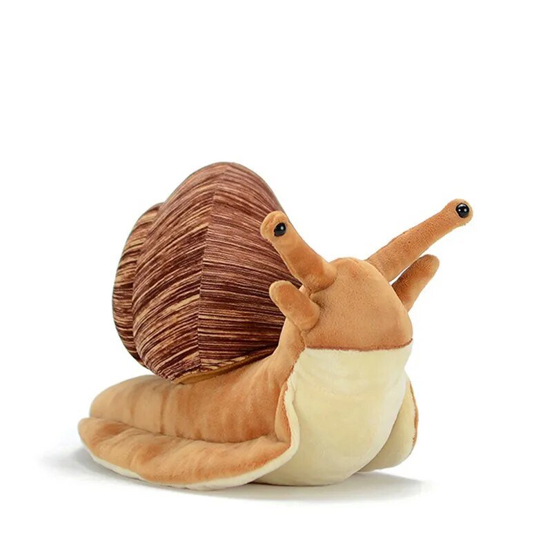 Caracol terrestre realista grande de peluche, 16" | 40 centímetros