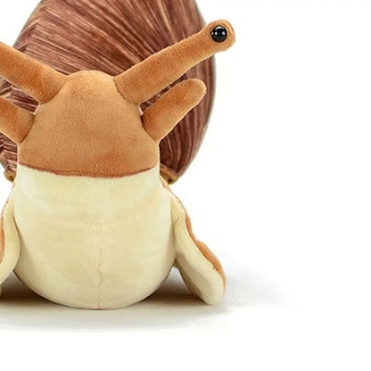 Caracol terrestre realista grande de peluche, 16" | 40 centímetros