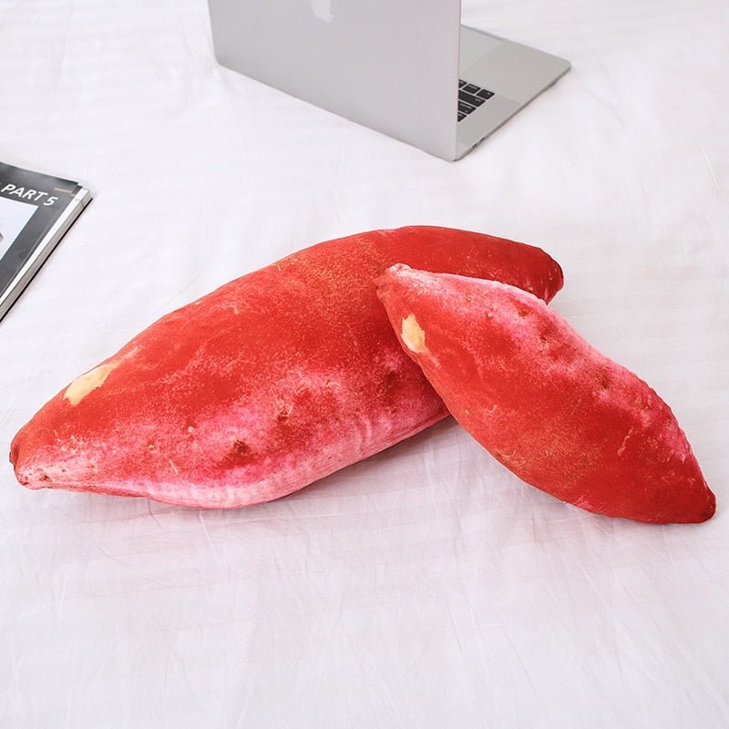 Plush Large Realistic Sweet Potato, 1-2.6' | 30-80 cm Plushie Produce