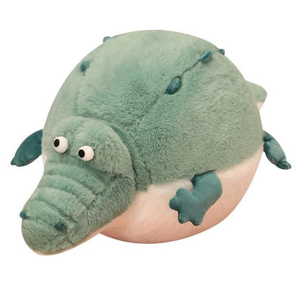 Plushie Obese Crocodile, 16-31" | 40-80 cm