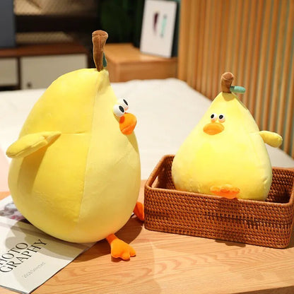 Plushie Ducks as Pears, 12-24" | 30-60 cm