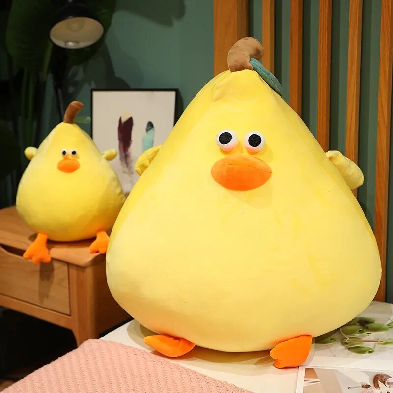 Plushie Ducks as Pears, 12-24" | 30-60 cm