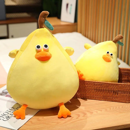 Plushie Ducks as Pears, 12-24" | 30-60 cm