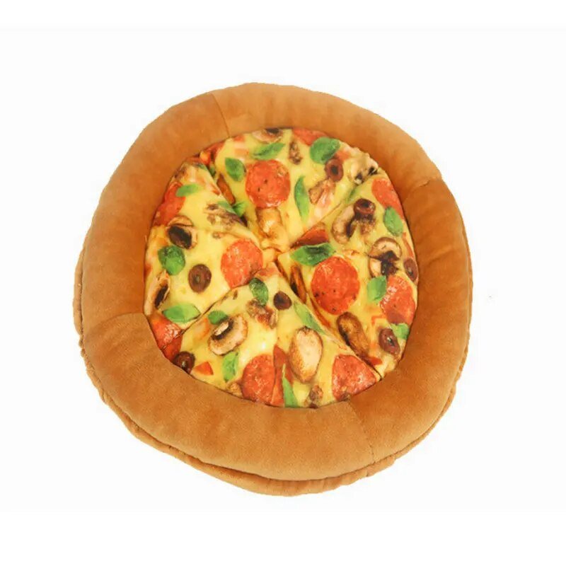 Plushie Pizza Dog Sniffing Toy, 9" | 24 cm - Plushie Produce