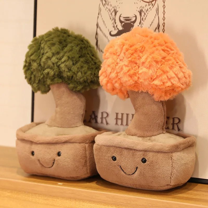 Plushie Potted Bonsai Tree Home Decor, 11" | 28 cm