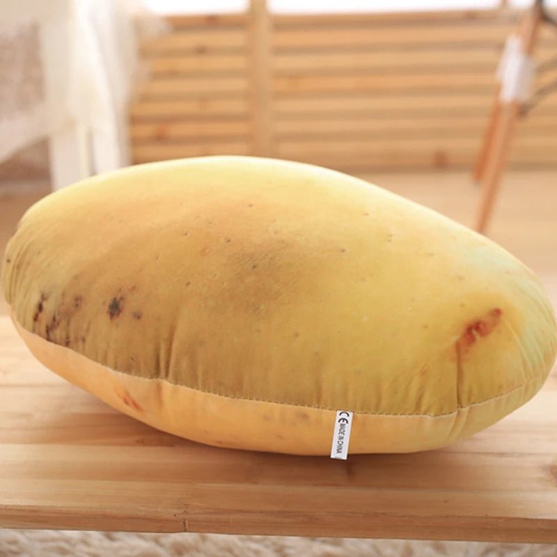 Realistic Brown Potato Plush Toy, 20" | 50 cm