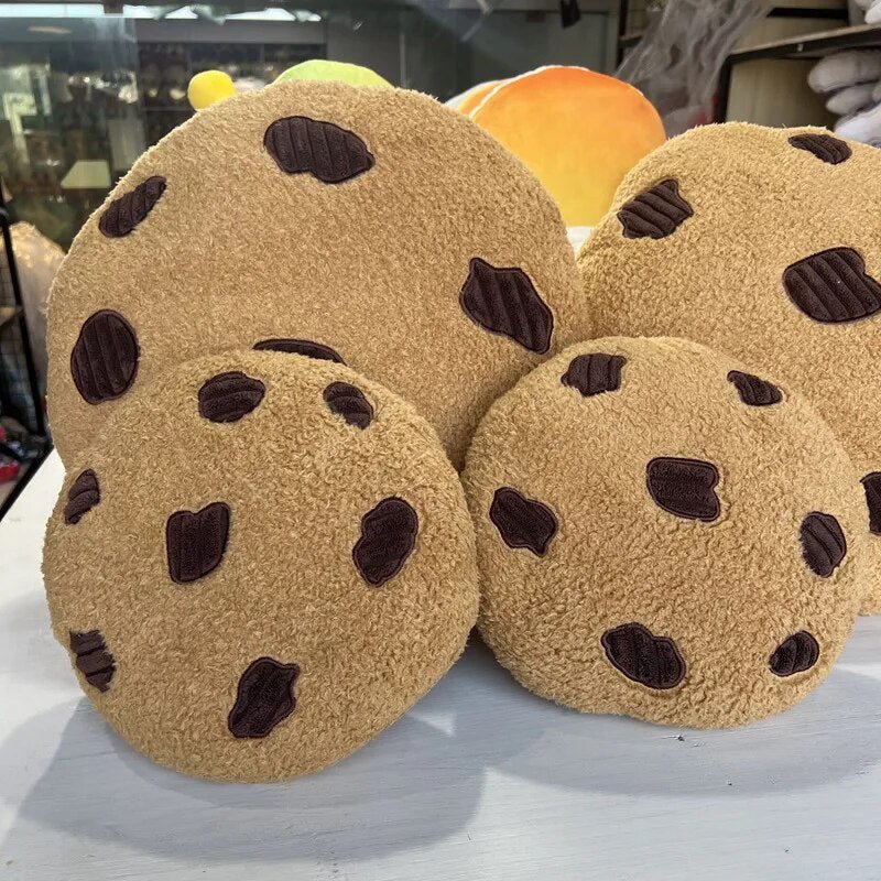 Realistic Plush Chocolate Chip Cookie, 11-18" | 28-45 cm