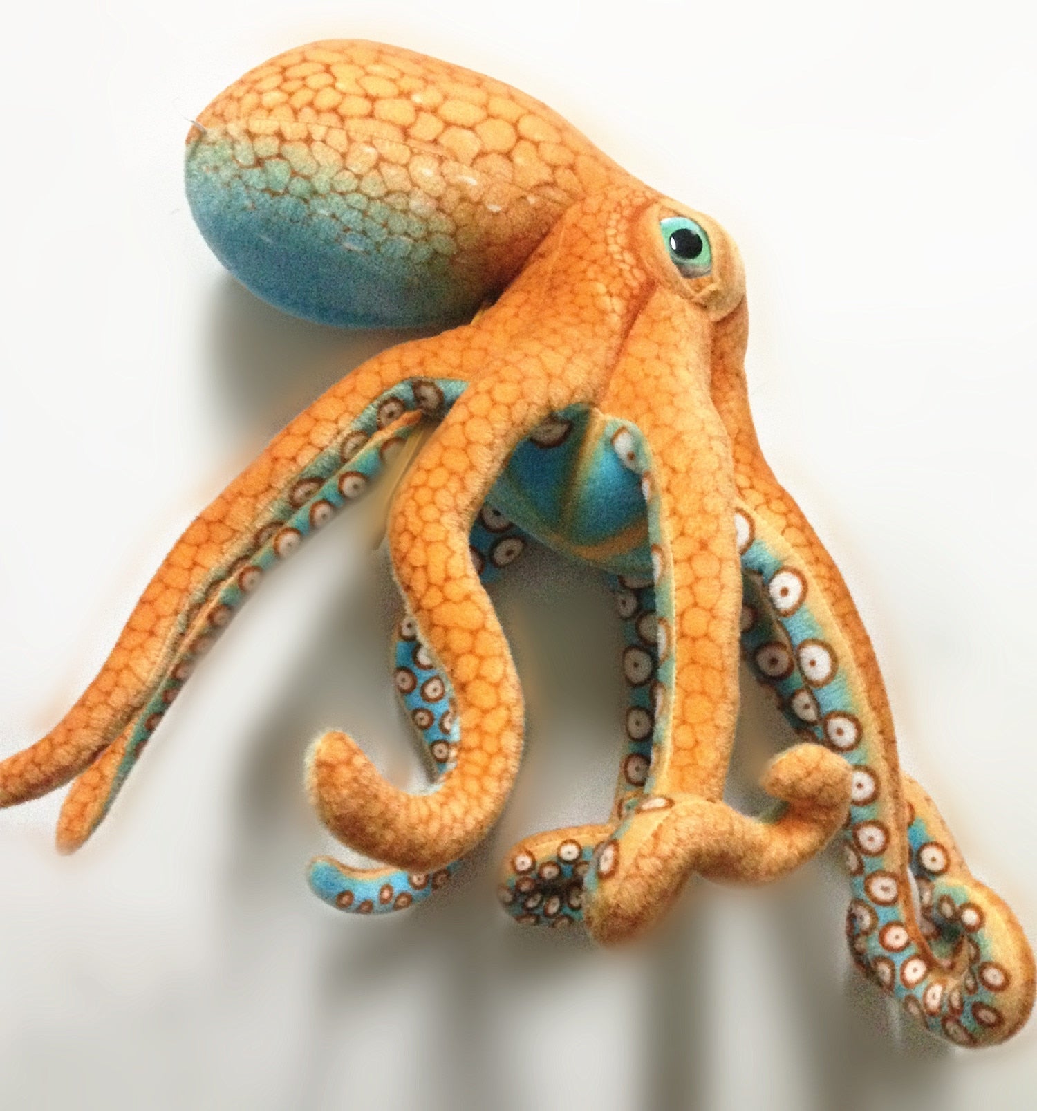Plush Realistic Common Octopus, 1.1-2.5' | 35-75 cm Plushie Produce