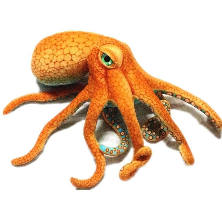 Plush Realistic Common Octopus, 1.1-2.5' | 35-75 cm Plushie Produce