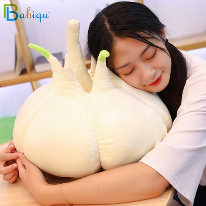 Plush Realistic Garlic Head, 1.3 ft | 40 cm Plushie Produce