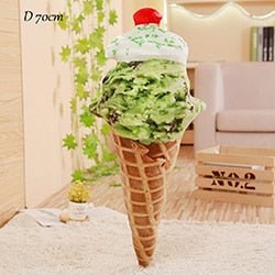 Realistic Scooped Ice Cream Plush, 26-28" | 65-70 cm - Plush Produce