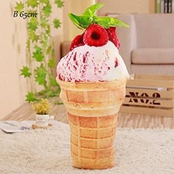 Realistic Scooped Ice Cream Plush, 26-28" | 65-70 cm - Plush Produce