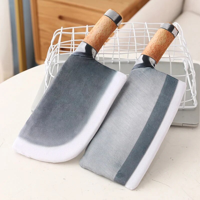 Plushie Realistic Kitchen Knife Bag, Two Styles, 10-13" | 26-33 cm