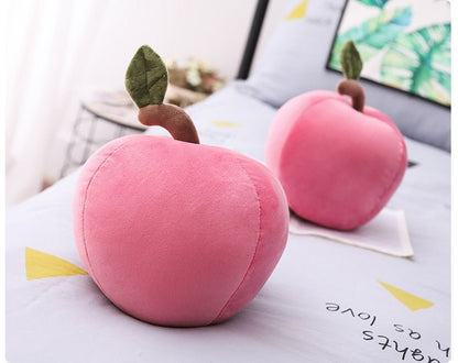 Realistic Large Red Apple Plush, 10-16" | 25-40 cm - Plush Produce