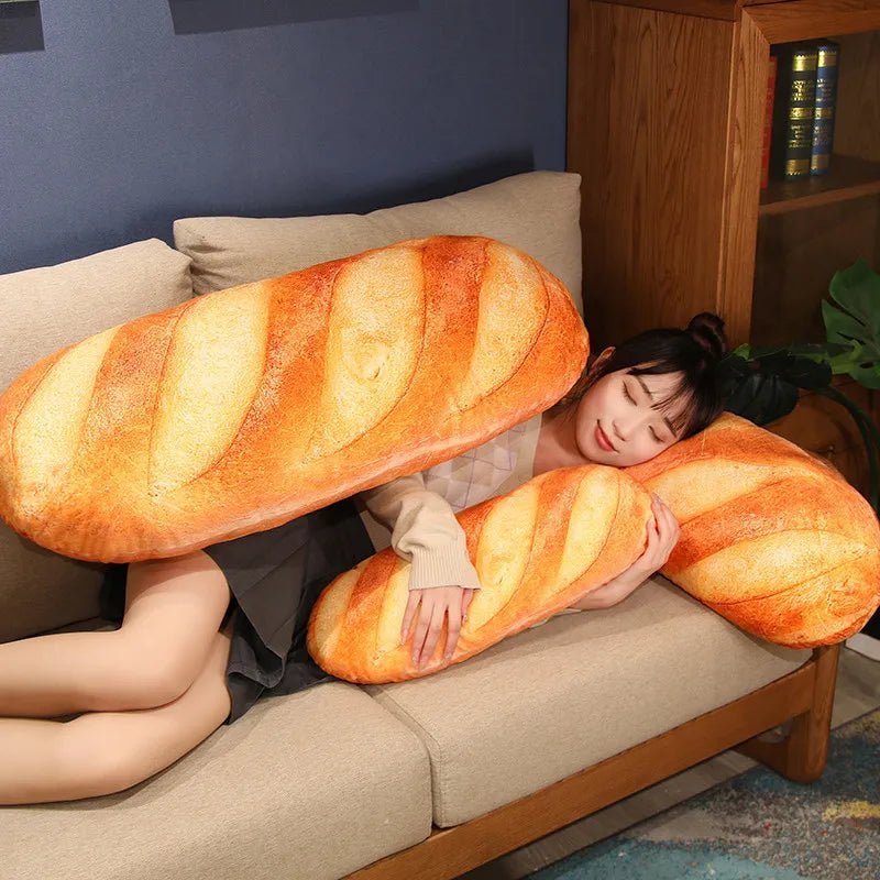 Plush Realistic Loaf of Bread, | 20-100 cm Plushie Produce