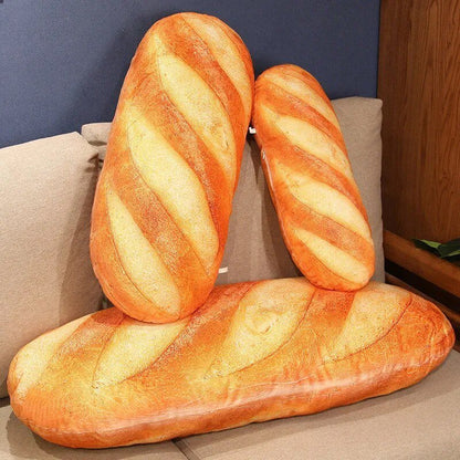 Plush Realistic Loaf of Bread, | 20-100 cm Plushie Produce