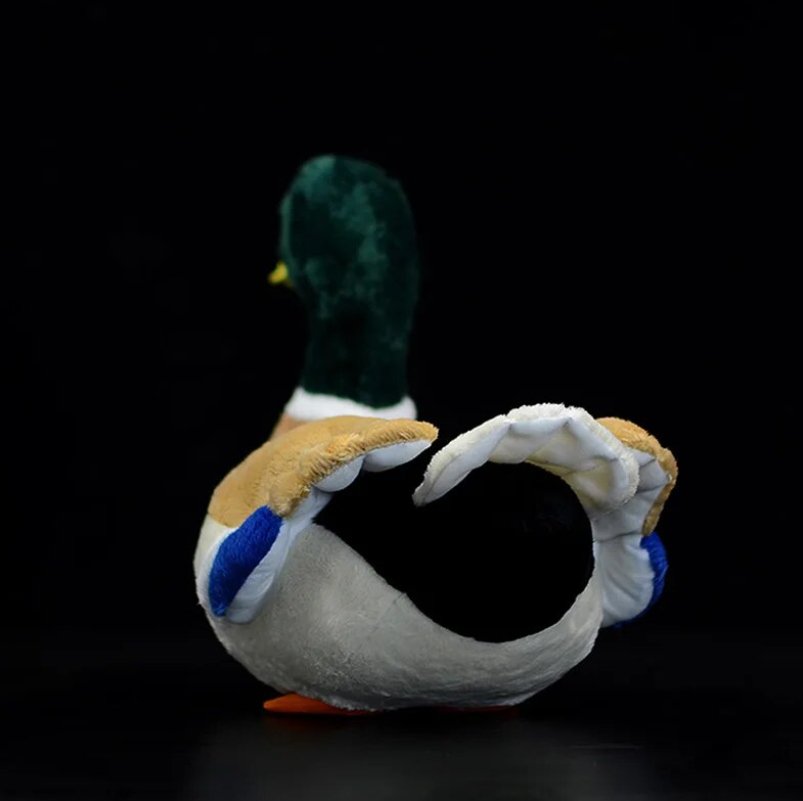 Plush Realistic Mallard/Call Duck, 12" | 26 cm