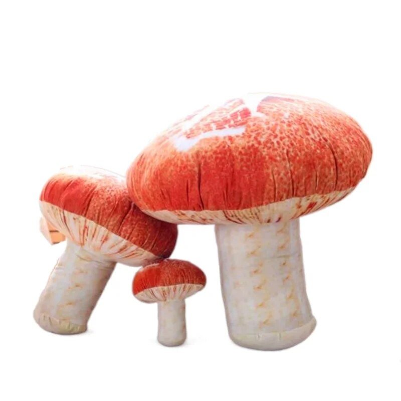 Lifelike Mushroom Plush Toy, 7-16" | 18-40 cm