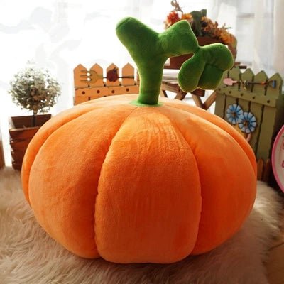 Calabaza de peluche realista, 17" | 45cm