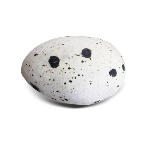 TrueNature Quail Egg Plush Pillow, 9x14" | 35x22cm - Plush Produce