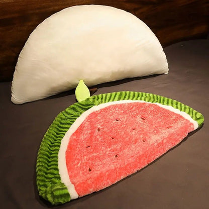 Plushie Realistic Watermelon Wedge Body Pillow, 32-39" | 80-100 cm