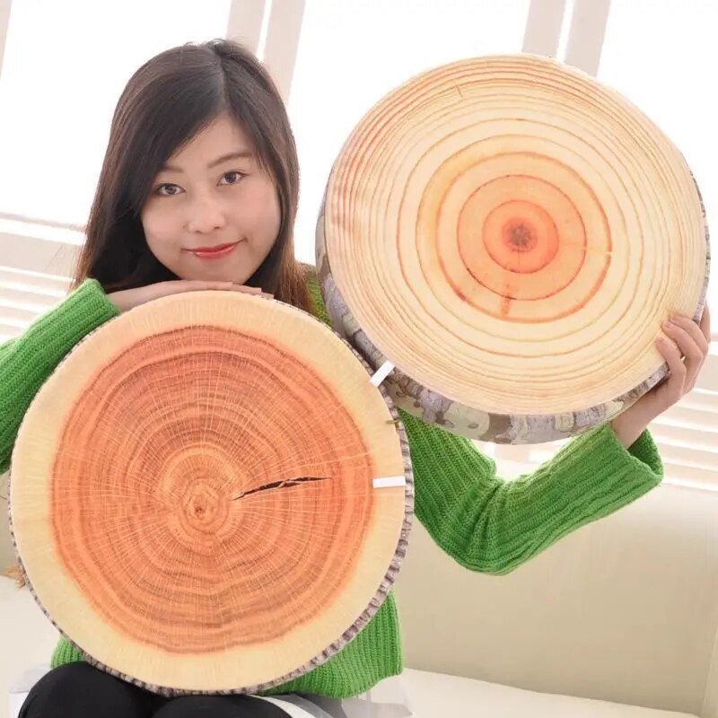 Plush Lifelike Cut Wood, up to 35" (90 cm) long