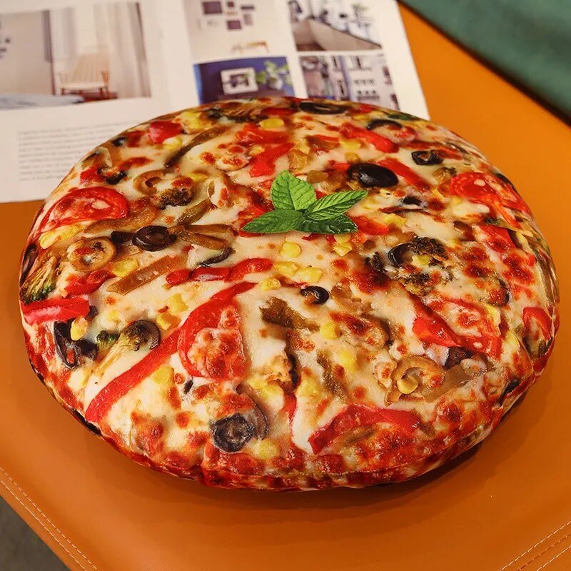 Plush Simulation Pizza, 10 Varieties, 16" | 40 cm
