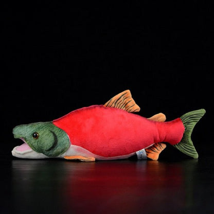 TrueNature Sockeye Salmon Plush, 16" | 40 cm - Plush Produce