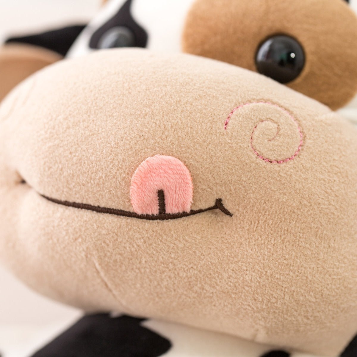 Plush Sitting Dairy Cow, 1-2.5 ft | 30-75 cm Plushie Produce