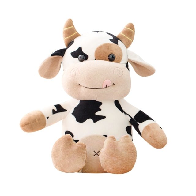 Plush Sitting Dairy Cow, 1-2.5 ft | 30-75 cm Plushie Produce