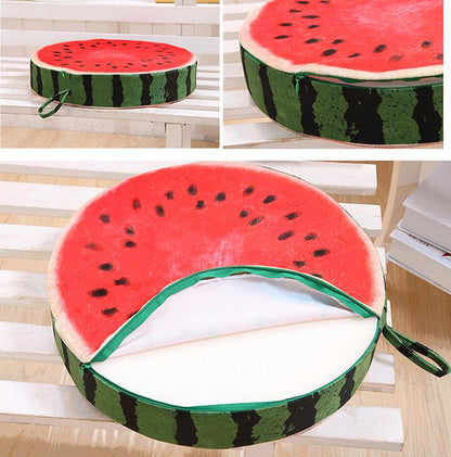 Fruit Plush Chair Cushion - Plush Produce