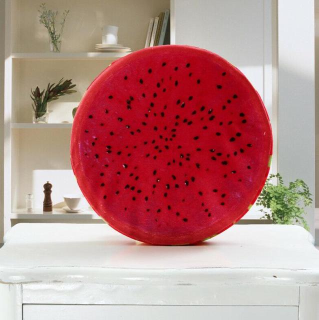Fruit Plush Chair Cushion - Plush Produce