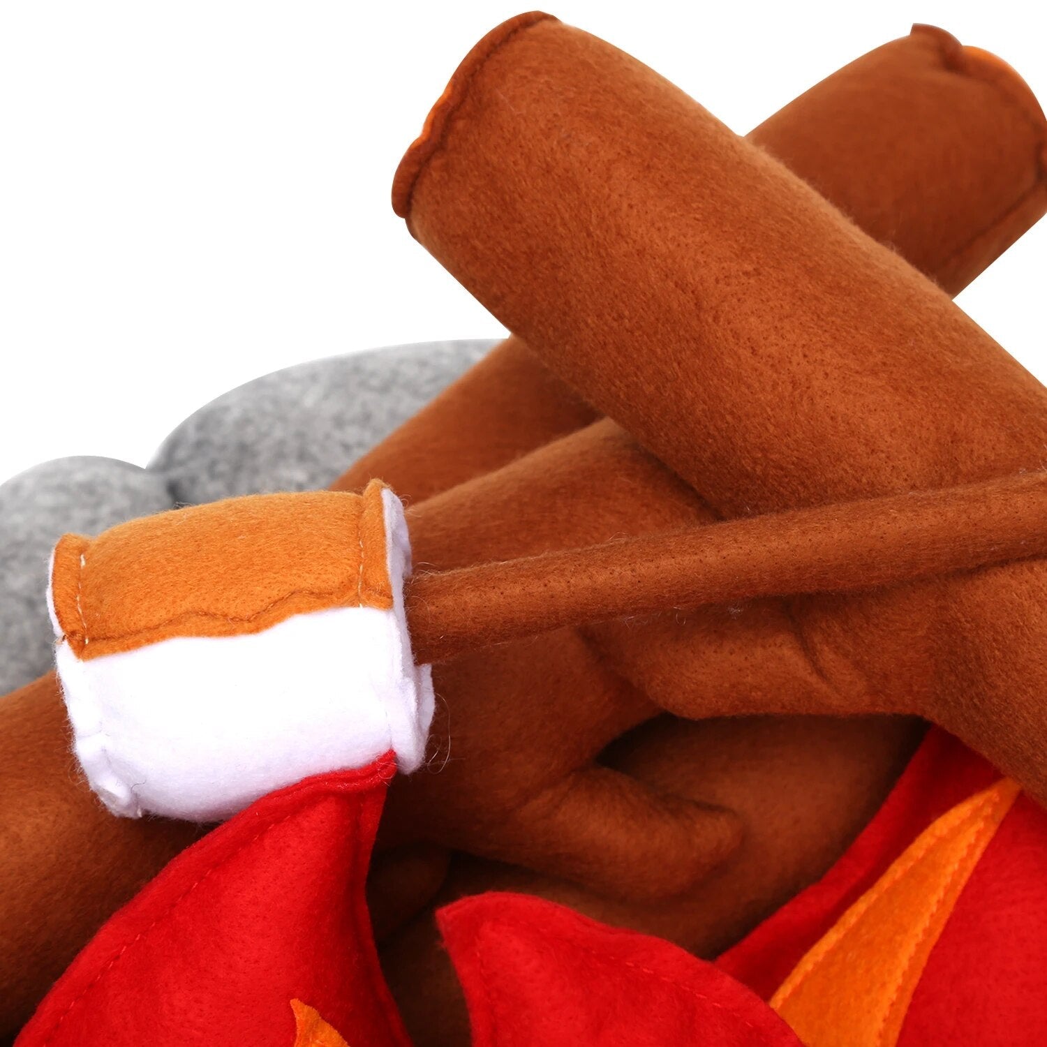 Plushie S'mores Campfire Play Set, 16" | 40 cm