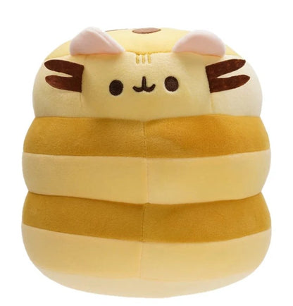 Plushie Stack of Pancakes with a Cat Face, 6" | 15 cm