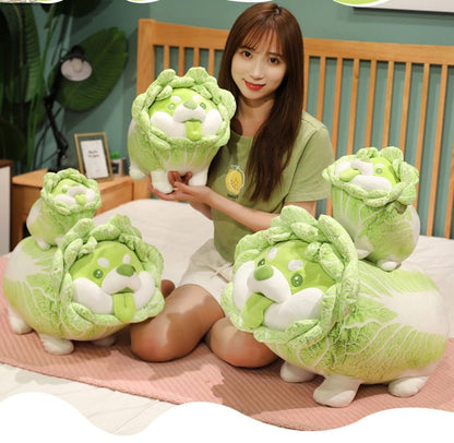 The Original Shiba Inu Cabbage Plush, 8-20" | 20-50 cm - Plush Produce