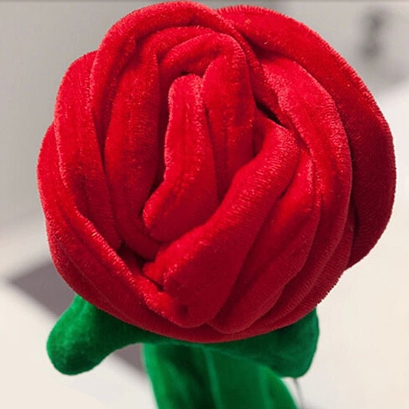 Plush Stemmed Roses, 13-33" | 32-85 cm - Plush Produce