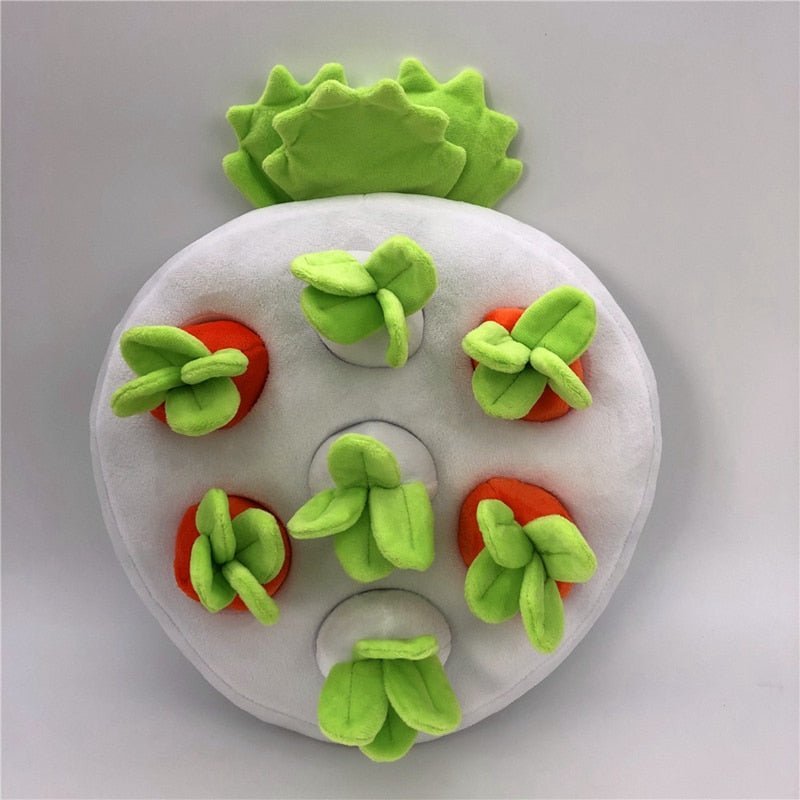 Plush Vegetable Put-in-the-Hole Games for Early Childhood Development Plushie Produce