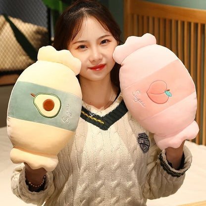 Plushie Wrapped Hard Candy Hand Warmer, Eight Flavors, 13" | 32 cm