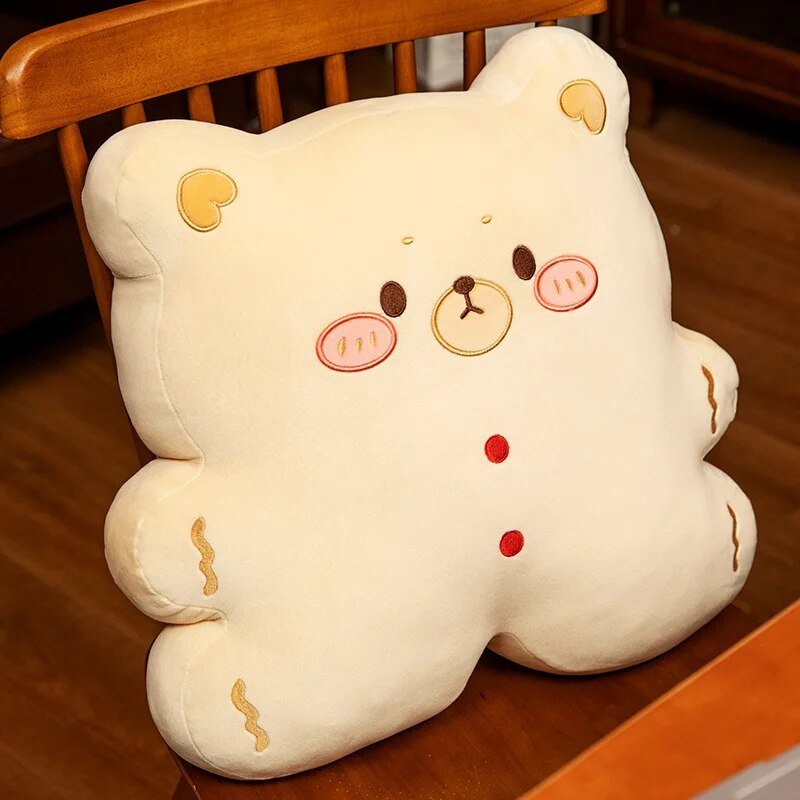 Plushie Animal Cookie Plushie, 4 colors, 16-20" | 40-50 cm plush toy – – Beige – Image 3 | Plushie Produce