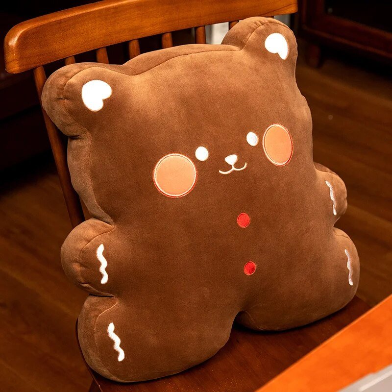 Plushie Animal Cookie Plushie, 4 colors, 16-20" | 40-50 cm plush toy – – Brown – Image 4 | Plushie Produce